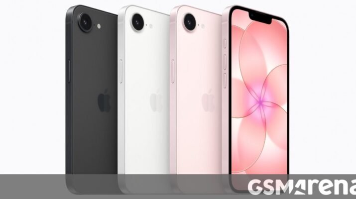 Tampilan bodi belakang dan layar notch iPhone 17e yang dibekali chipset A19 dan dukungan ekosistem MagSafe terbaru